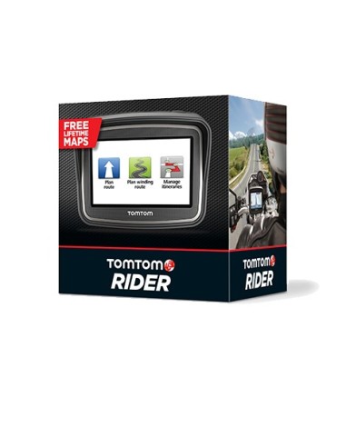 TomTom Rider EU 45 Basis navigatore Fisso 10,9 cm (4.3") LCD Touch screen 353 g Nero