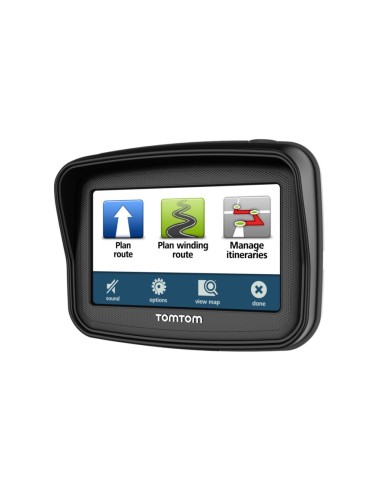TomTom Rider Premium Pack navigatore Palmare Fisso 10,9 cm (4.3") LCD Touch screen 353 g Nero