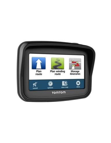 TomTom Rider Premium Pack navigatore Palmare Fisso 10,9 cm (4.3") LCD Touch screen 353 g Nero