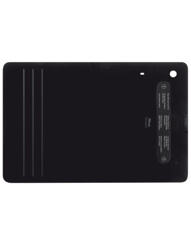Trust 20295 custodia per tablet 24,6 cm (9.7") Custodia flip a libro Nero