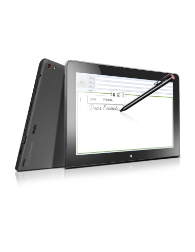 Lenovo ThinkPad 10 64 GB 25,6 cm (10.1") Intel Atom® 4 GB Wi-Fi 5 (802.11ac) Windows 10 Pro Nero