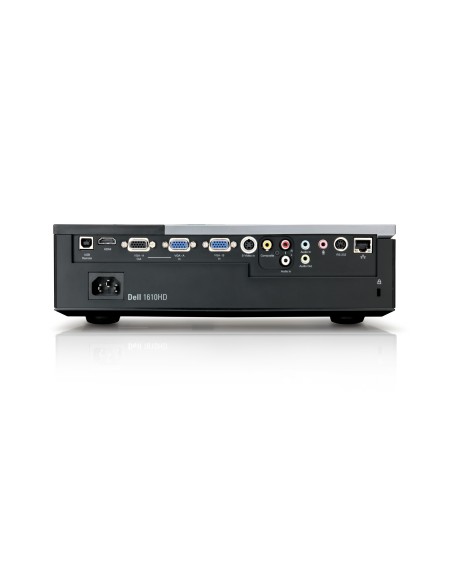 DELL 1610HD videoproiettore Proiettore a raggio standard 3500 ANSI lumen DLP WXGA (1280x800) Compatibilità 3D Nero