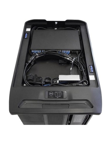 DELL Mobile Computing Cart Managed Armadio per la gestione dei dispositivi portatili Nero, Argento