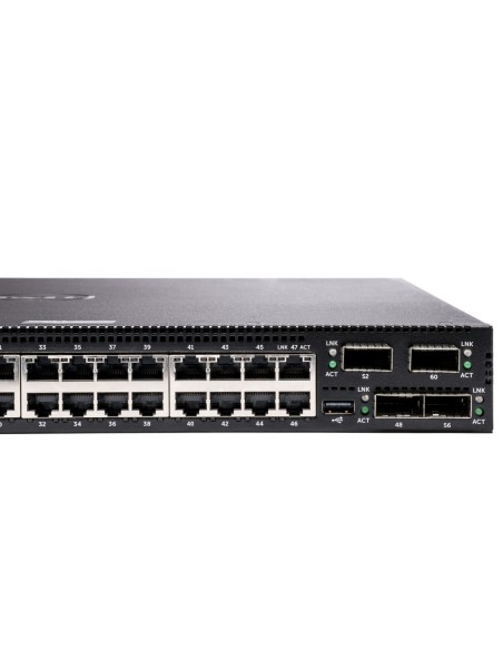 DELL Force10 S4820T Gestito L2 10G Ethernet (100 1000 10000) 1U Nero