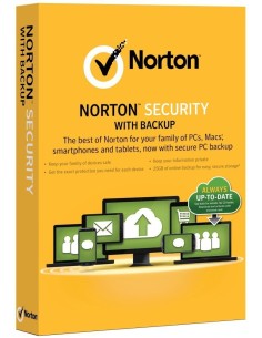 NortonLifeLock Norton Security 2.0, 1u, 1Y, DVD, ITA Licenza completa 1 licenza e 1 anno i