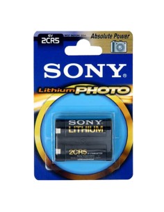 Sony 2CR5B1A Photo battery Ioni di Litio 1300 mAh