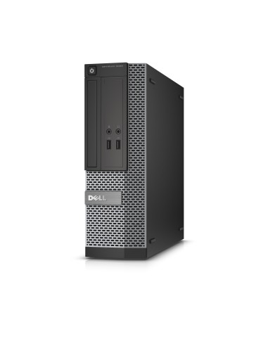 DELL OptiPlex 3020 DDR3-SDRAM G1840 SFF Intel® Celeron® G 4 GB 500 GB HDD Windows 7 Professional PC Nero, Argento