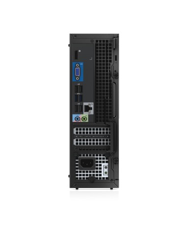 DELL OptiPlex 3020 DDR3-SDRAM G1840 SFF Intel® Celeron® G 4 GB 500 GB HDD Windows 7 Professional PC Nero, Argento