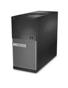 DELL OptiPlex 3020 DDR3-SDRAM i3-4160 Mini Tower Intel® Core™ i3 4 GB 500 GB HDD Windows 7 Professional PC Nero, Argento 2
