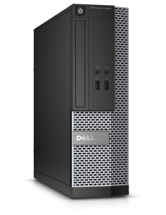 DELL OptiPlex 3020 DDR3-SDRAM i5-4590 SFF Intel® Core™ i5 8 GB 500 GB SSD Windows 7 Professional PC Nero, Argento
