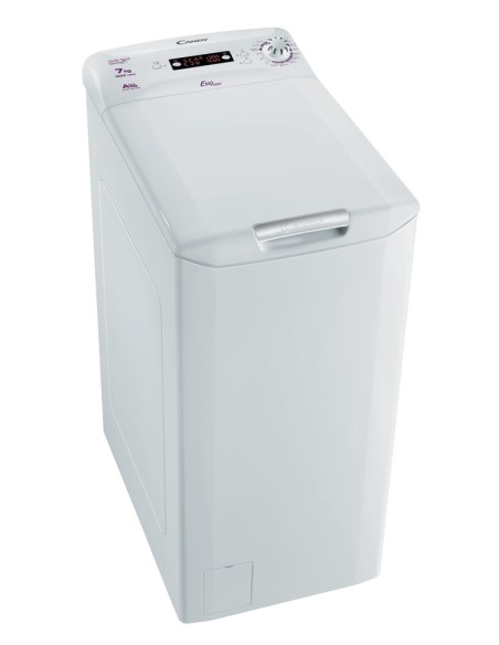 Candy EVOGT 12072D3-S lavatrice Caricamento dall'alto 7 kg 1200 Giri min Bianco