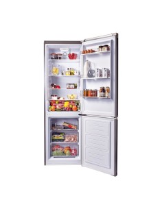 Candy CKCF 6182X 1 frigorifero con congelatore Libera installazione 292 L Acciaio inossidabile 2