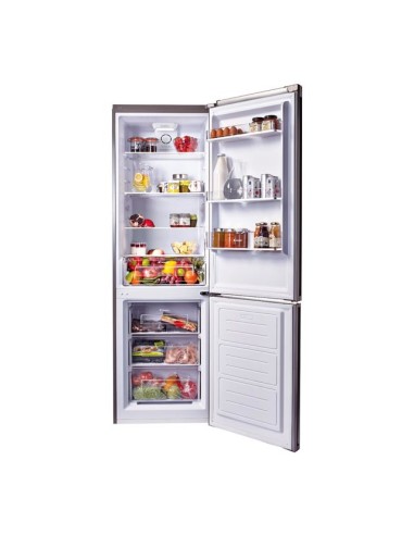 Candy CKCF 6182X 1 frigorifero con congelatore Libera installazione 292 L Acciaio inossidabile