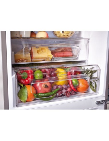 Candy CKCF6184IX 1 frigorifero con congelatore Libera installazione 292 L Argento