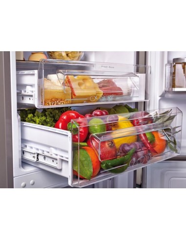 Candy CKCF6184IX 1 frigorifero con congelatore Libera installazione 292 L Argento