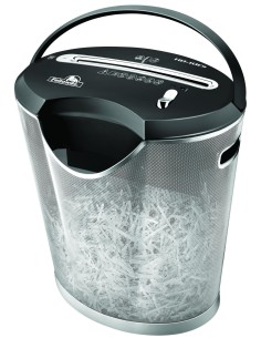 Fellowes HD-10Cs distruggi documenti Triturazione incrociata 23 cm Nero