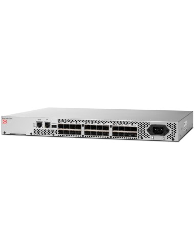 Lenovo Brocade 300 FC SAN Gestito Fast Ethernet (10 100) 1U Argento