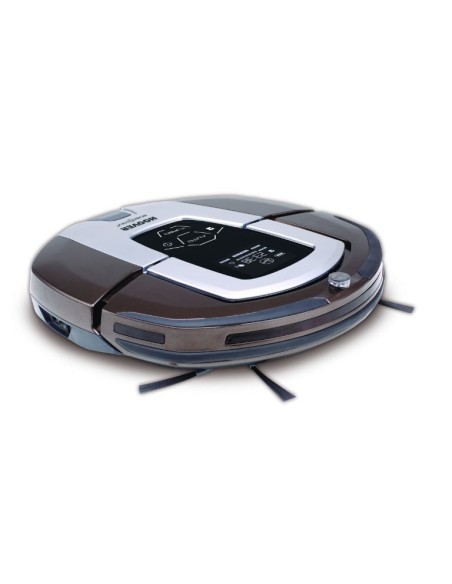 Hoover RBC 070 aspirapolvere robot 0,5 L Cioccolato, Metallico