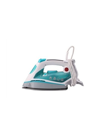 Hoover TINF2600 001 Ferro a vapore Ceramica 2600 W Verde, Grigio, Bianco