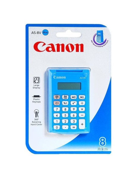 Canon AS-8 calcolatrice Tasca Calcolatrice di base Blu