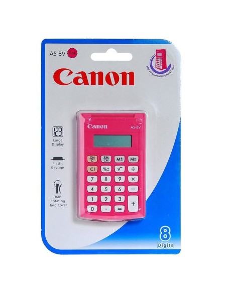 Canon AS-8 calcolatrice Tasca Calcolatrice di base Rosa