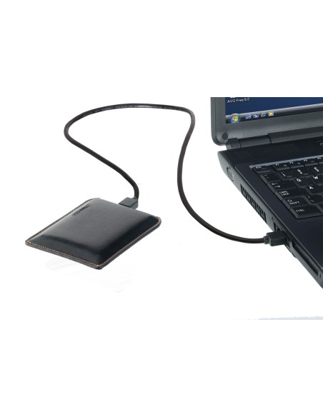 Freecom Mobile Drive XXS Leather disco rigido esterno 500 GB Marrone