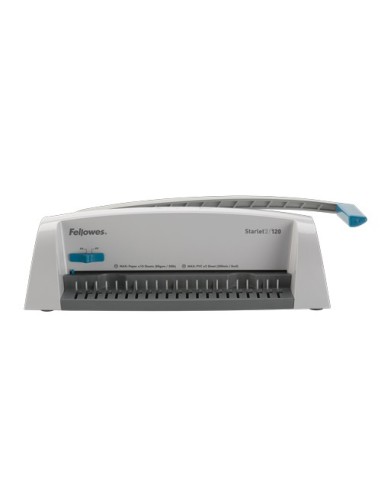 Fellowes Starlet 2 120 fogli Grigio, Bianco
