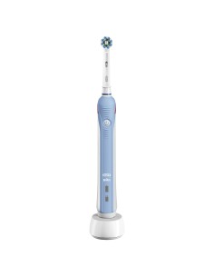 Oral-B PRO 2000 Adulto Spazzolino rotante-oscillante Blu, Bianco