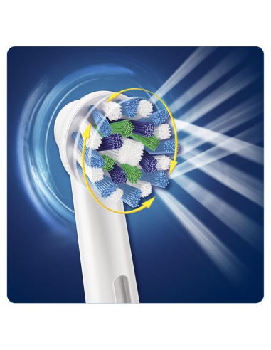 Oral-B PRO 2000 Adulto Spazzolino rotante-oscillante Blu, Bianco