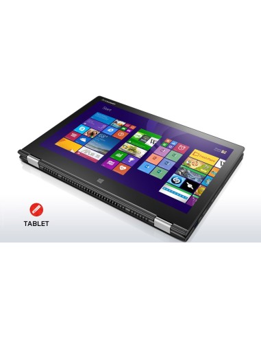 Lenovo IdeaPad Yoga 2 13 Ibrido (2 in 1) 33,8 cm (13.3") Touch screen Full HD Intel® Core™ i3 4 GB DDR3L-SDRAM 500 GB Hard Disk