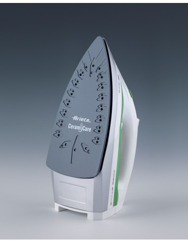 Ariete 6236 Ferro da stiro a secco e a vapore Ceramica 2400 W Verde, Bianco