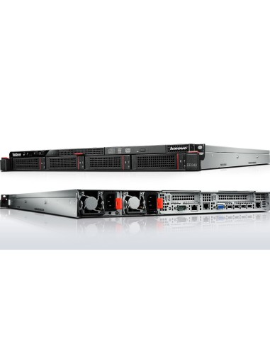 Lenovo ThinkServer RD340 server 8 TB 2,4 GHz 4 GB Rack (1U) Famiglia Intel® Xeon® E5 v2 550 W DDR3-SDRAM