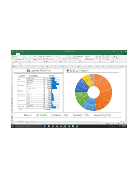 Microsoft Office Home & Student 2016 Full 1 licenza e Inglese