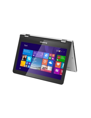 Lenovo Yoga 300 11 Ibrido (2 in 1) 29,5 cm (11.6") Touch screen Intel® Celeron® 4 GB DDR3L-SDRAM 500 GB HDD Windows 8.1 Bianco