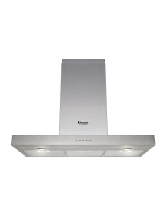 Hotpoint HNB 9.5S AM X HA cappa aspirante Cappa aspirante a parete Acciaio inossidabile 490 m³ h