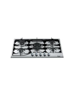 Hotpoint EHP 750 T (X) HA Argento Da incasso Gas 5 Fornello(i)