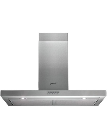 Indesit IHT 9.5S C M IX cappa aspirante Cappa aspirante a parete Acciaio inossidabile 482 m³ h