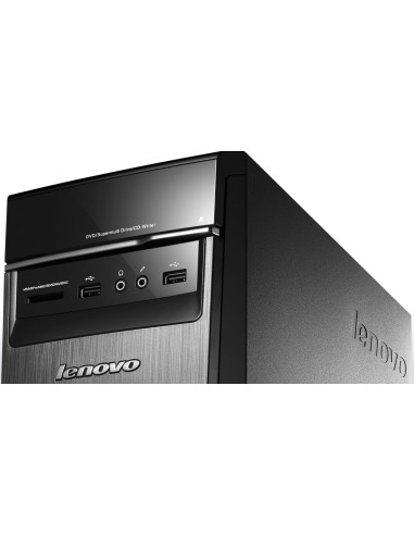 Lenovo IdeaCentre H50-50 DDR3-SDRAM i3-4170 Desktop Intel® Core™ i3 4 GB 1000 GB HDD Windows 10 Home PC Nero