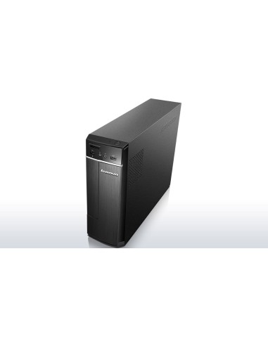 Lenovo IdeaCentre H30-05 DDR3-SDRAM A6-6310 Mini Tower AMD A6 4 GB 500 GB HDD Windows 8.1 PC Acciaio spazzolato