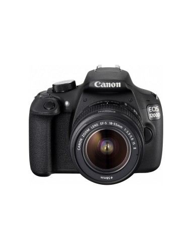 Canon EOS 1200D + EF-S 18-55mm Kit fotocamere SLR 18 MP CMOS 5184 x 3456 Pixel Nero