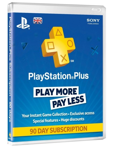 Sony PlayStation Plus PS4 Card  90 smart card