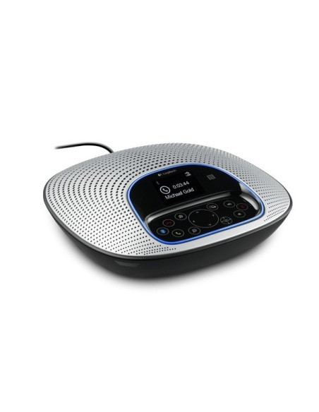Logitech CC3000e webcam USB 2.0 Nero, Argento