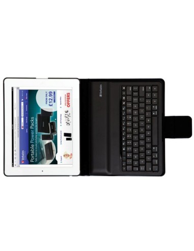 Verbatim 98044 tastiera per dispositivo mobile Grigio Bluetooth