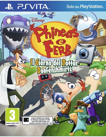 Sony Phineas & Ferb Giorno Dottor Doofenshmirtz, PS Vita