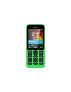 Microsoft Nokia 215 DUAL SIM 6,1 cm (2.4") 78,6 g Verde Telefono di livello base