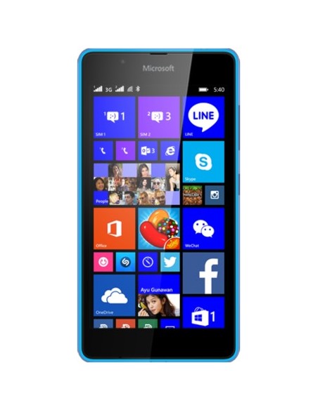 Microsoft Lumia 540 12,7 cm (5") Doppia SIM Windows Phone 8.1 3G Micro-USB B 1 GB 8 GB 2200 mAh Blu