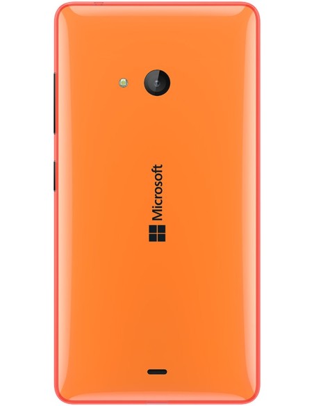 Microsoft Lumia 540 12,7 cm (5") Doppia SIM Windows Phone 8.1 3G Micro-USB 1 GB 8 GB 2200 mAh Arancione