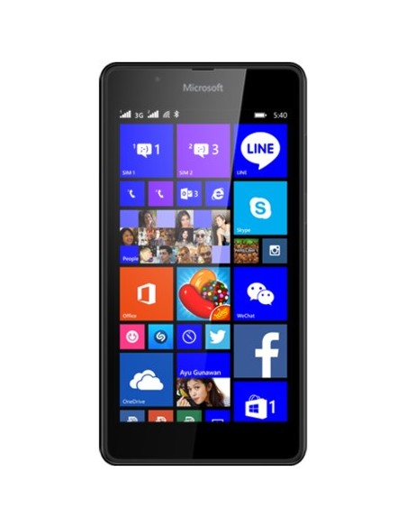 Microsoft Lumia 540 12,7 cm (5") Doppia SIM Windows Phone 8.1 3G Micro-USB B 1 GB 8 GB 2200 mAh Nero