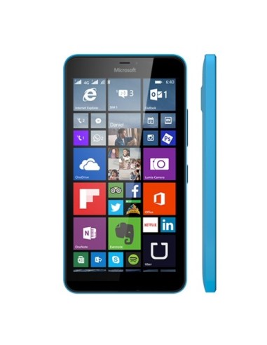 Microsoft Lumia 640 XL LTE Dual SIM 14,5 cm (5.7") Doppia SIM Windows Phone 8.1 4G Micro-USB 1 GB 8 GB 3000 mAh Ciano