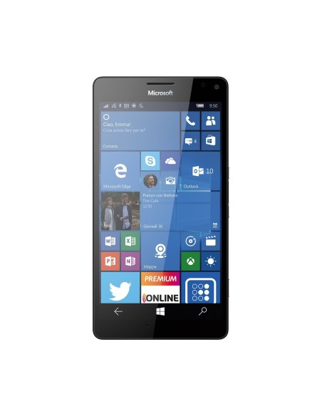 Microsoft Lumia 950 XL 14,5 cm (5.7") SIM singola Windows 10 4G USB tipo-C 3 GB 32 GB 3340 mAh Nero